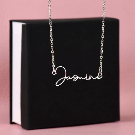 Gift For Her | Personalized Signature Name Necklace