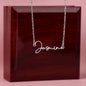Gift For Her | Personalized Signature Name Necklace