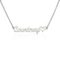 Gift For Her | Personalized Name Necklace with a Heart