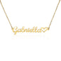 Gift For Her | Personalized Name Necklace with a Heart