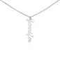 Gift For Her | Personalized Vertical Name Necklace