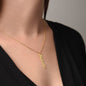Gift For Her | Personalized Vertical Name Necklace