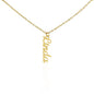 Gift For Her | Personalized Vertical Name Necklace