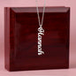 Gift For Her | Personalized Vertical Name Necklace