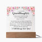 Gift For Granddaughter |
Braver, Stronger, Smarter Granddaughter Square Acrylic Plaque From Grandparents
