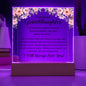 Gift For Granddaughter |
Braver, Stronger, Smarter Granddaughter Square Acrylic Plaque From Grandparents