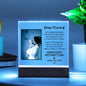 Gift For New Mom | New Mom Personalized Photo and Name Square LED Acrylic Plaque