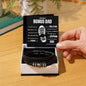Gift For Bonus Dad | Men's "Love You Forever" Bracelet - Stepping In