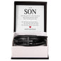 Gift For Son | My Greatest Gift Men's Cross Leather Bracelet
