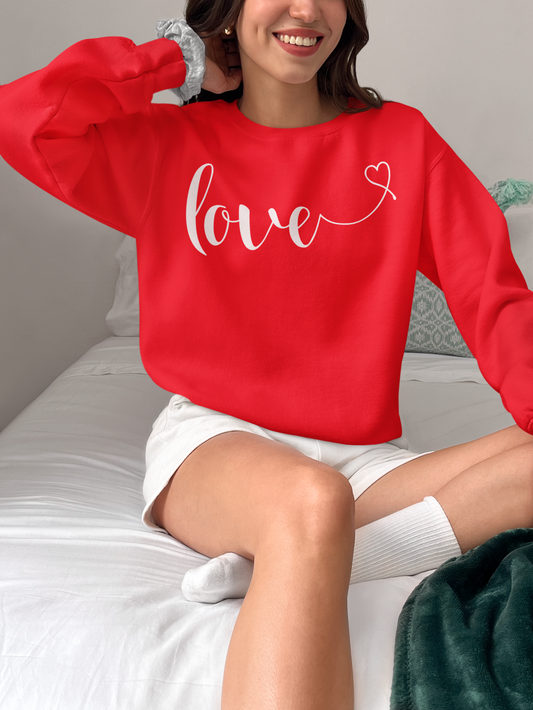 Red Love Heart Valentine's Shirt