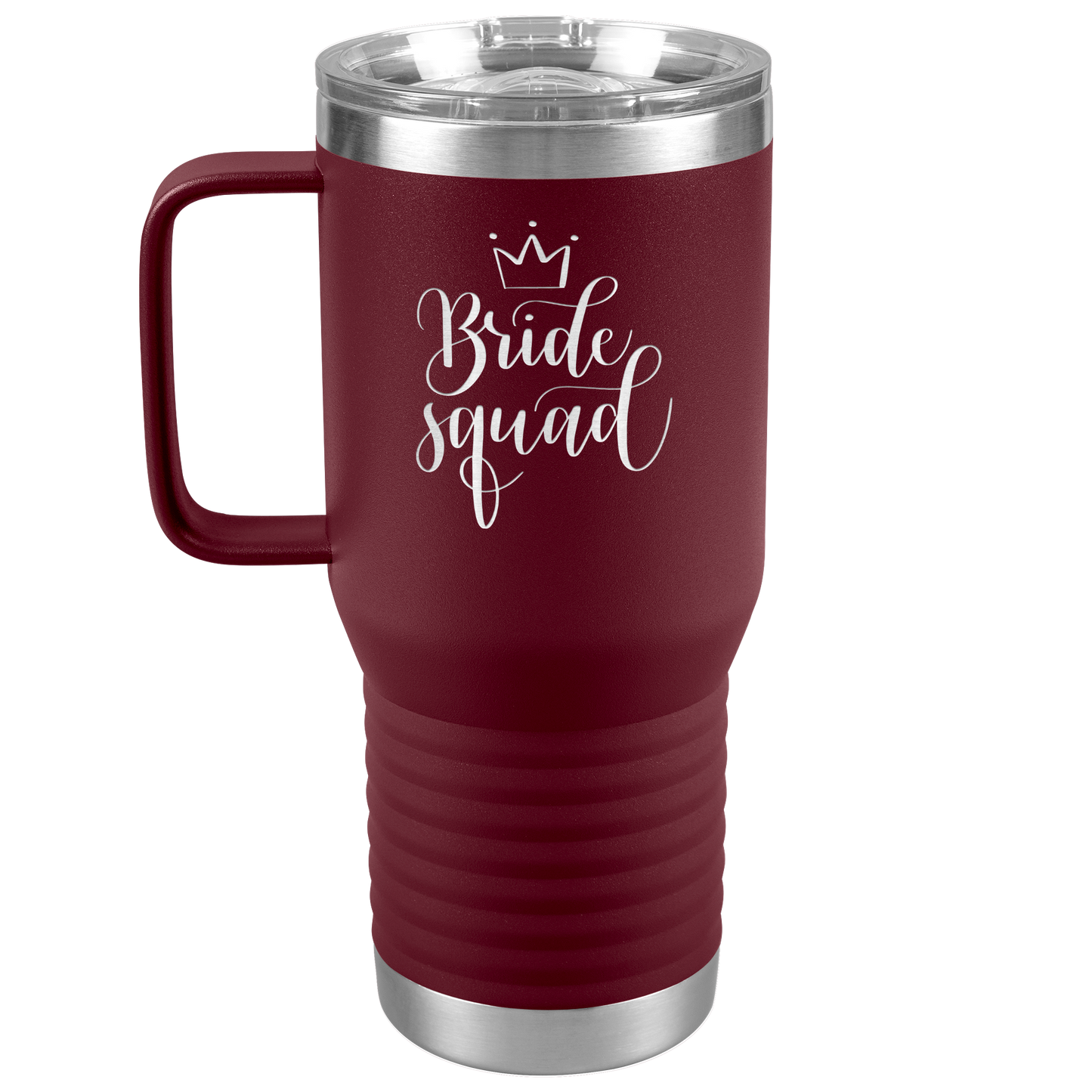Bride Squad Engraved Stainless Steel Tumbler 20 oz