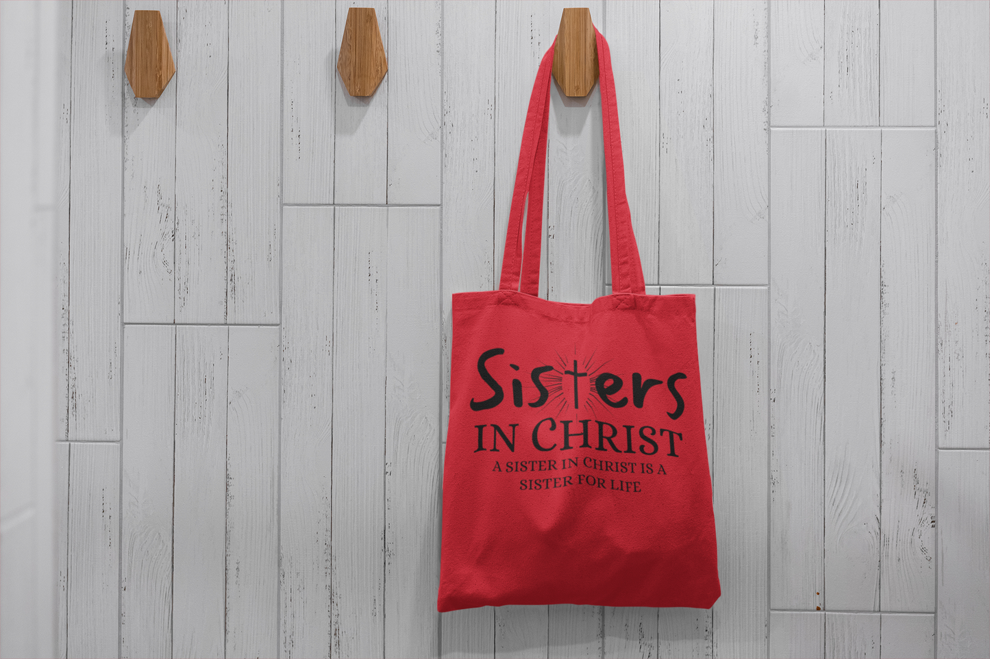 Sisters In Christ Canvas Tote Bag