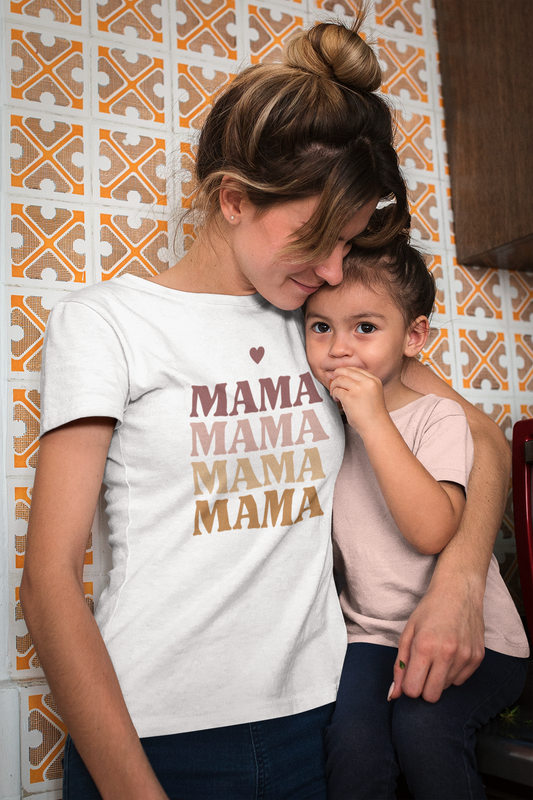 Gift For Mom | Mama Heart T-Shirt