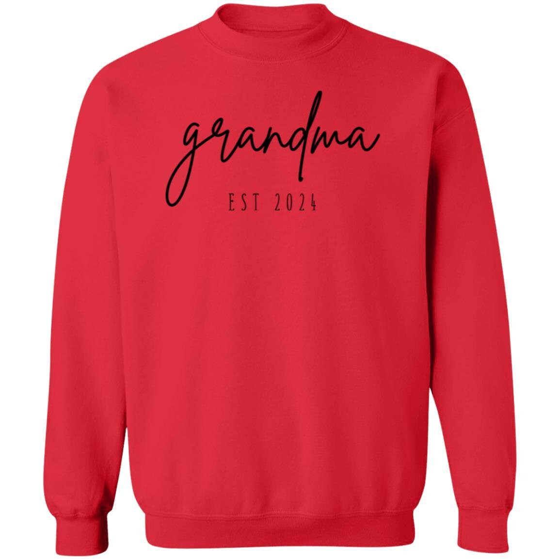 Grandma EST 2024 Sweatshirt