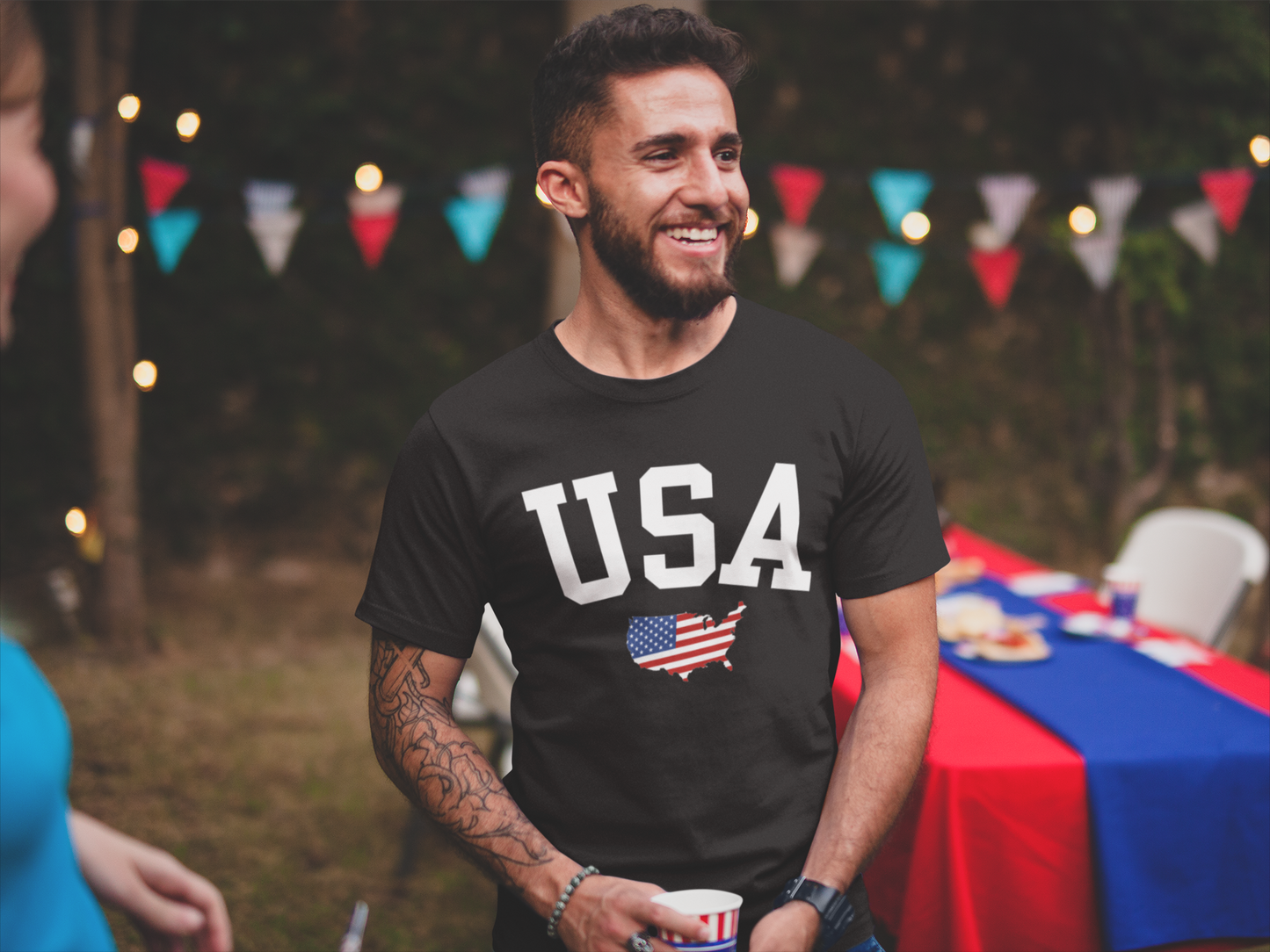 USA American Flag T-Shirt