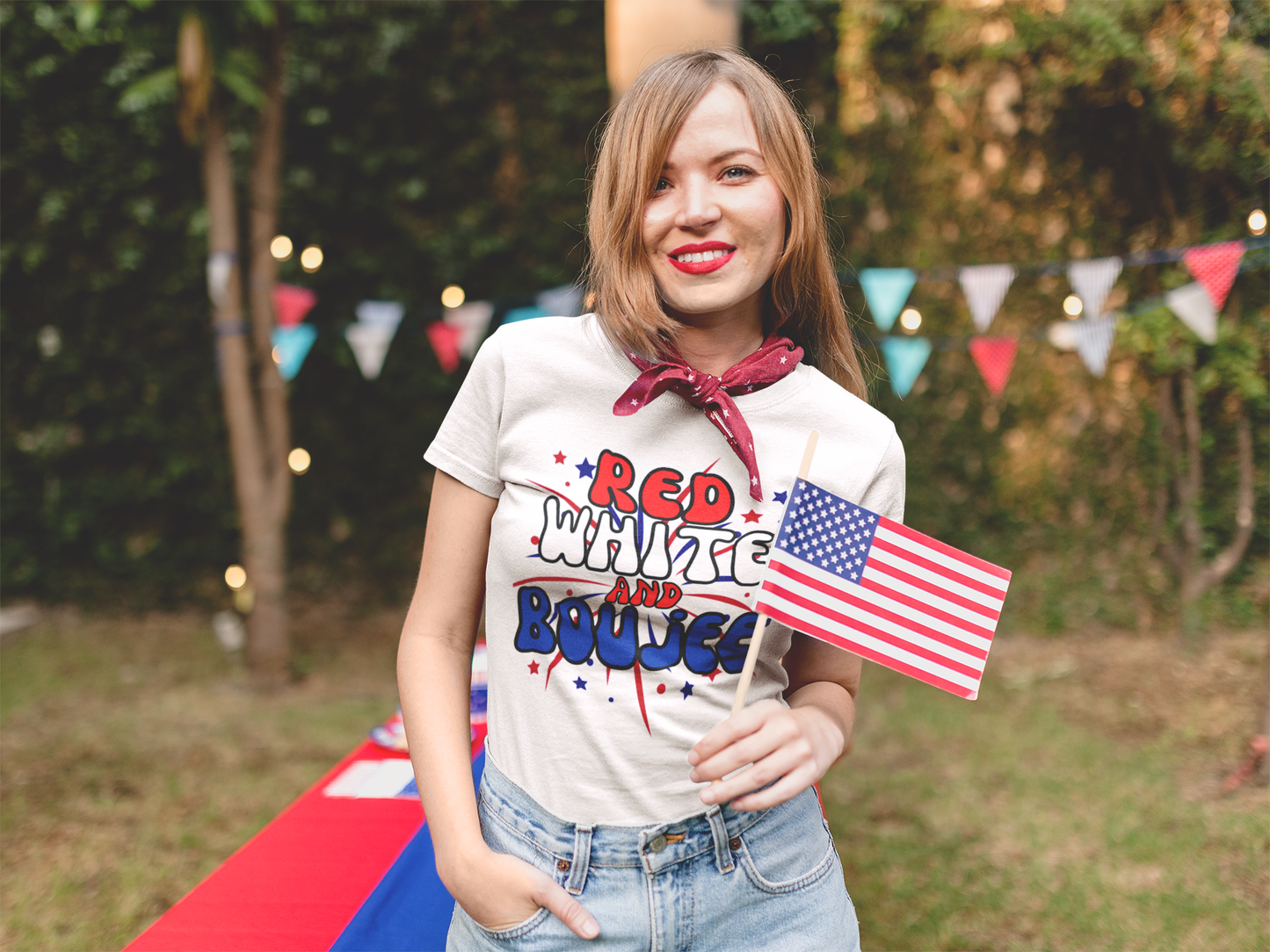 Red White & Boujee T-Shirt