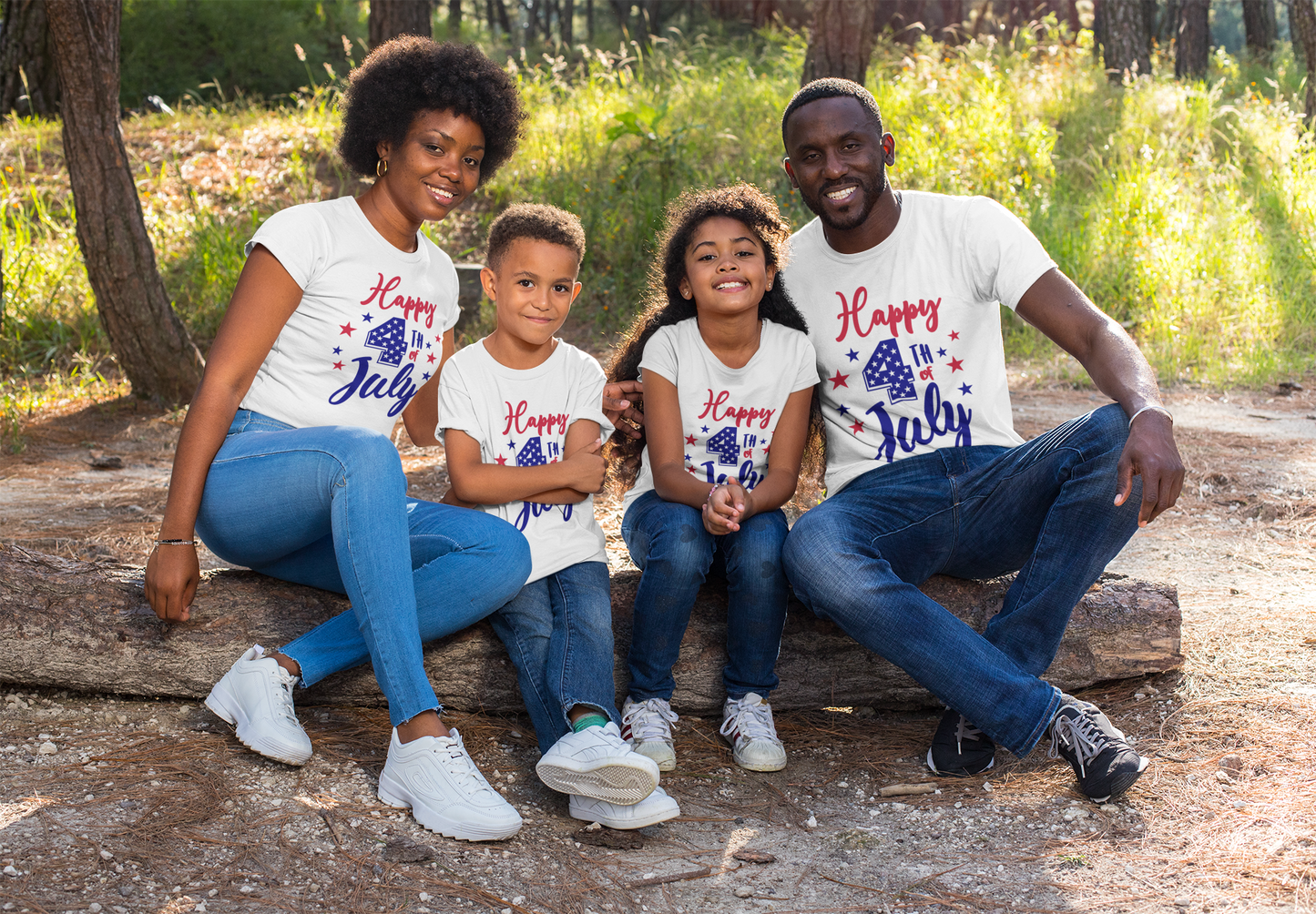 Happy 4th of July Family T-Shirts