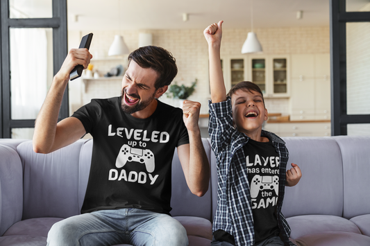 Gift For Dad | Daddy & Child Gaming Apparel