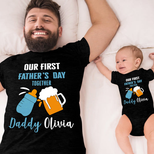 Gift For Grandfather | Custom Name Father's Day Shirt for Dad/Grandpa