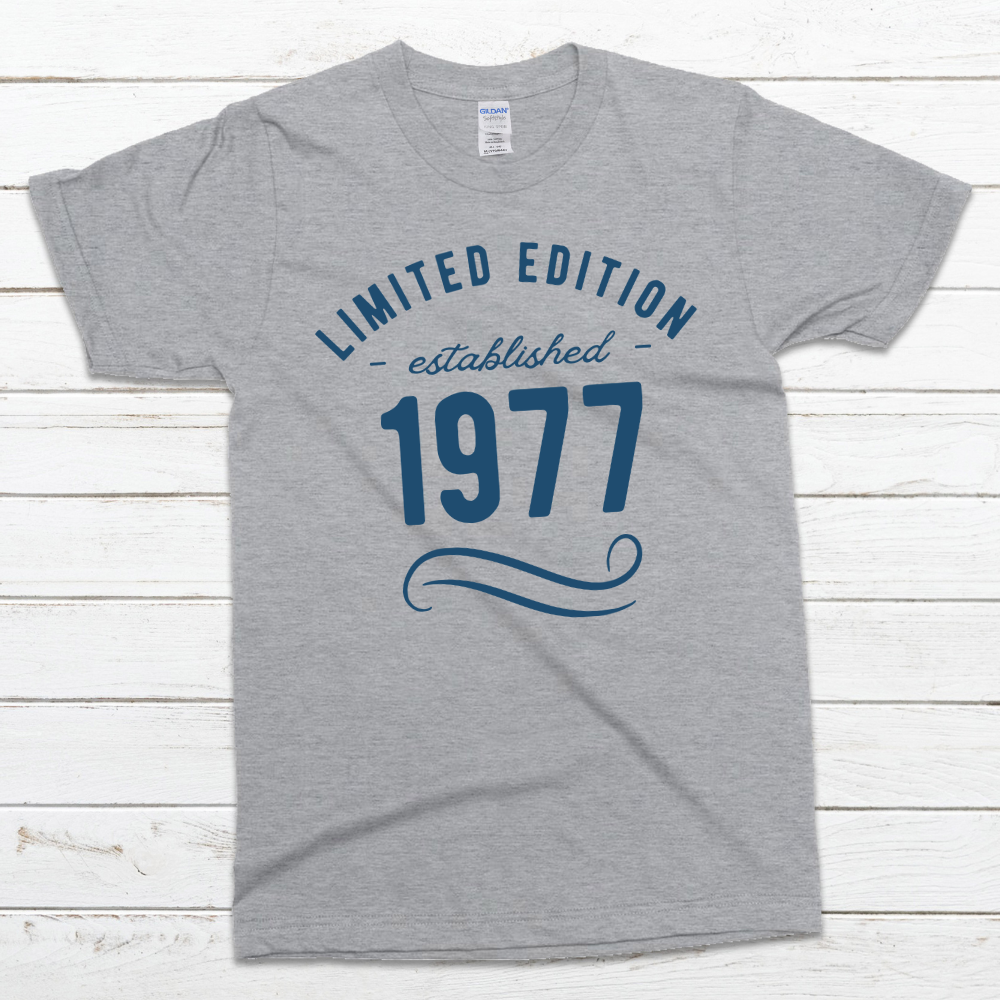 1970s Grey Limited Edition T-Shirt