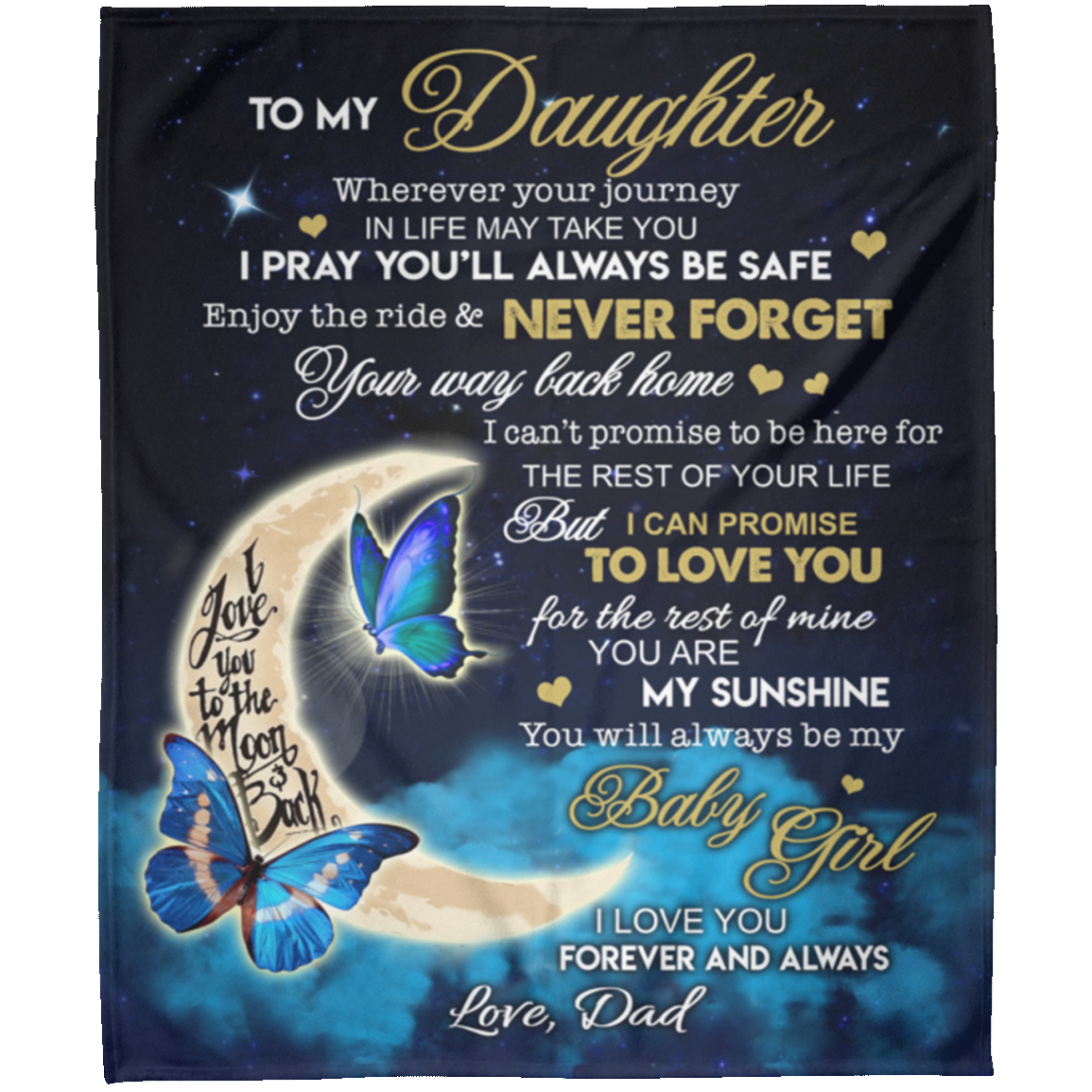 To The Moon Blanket