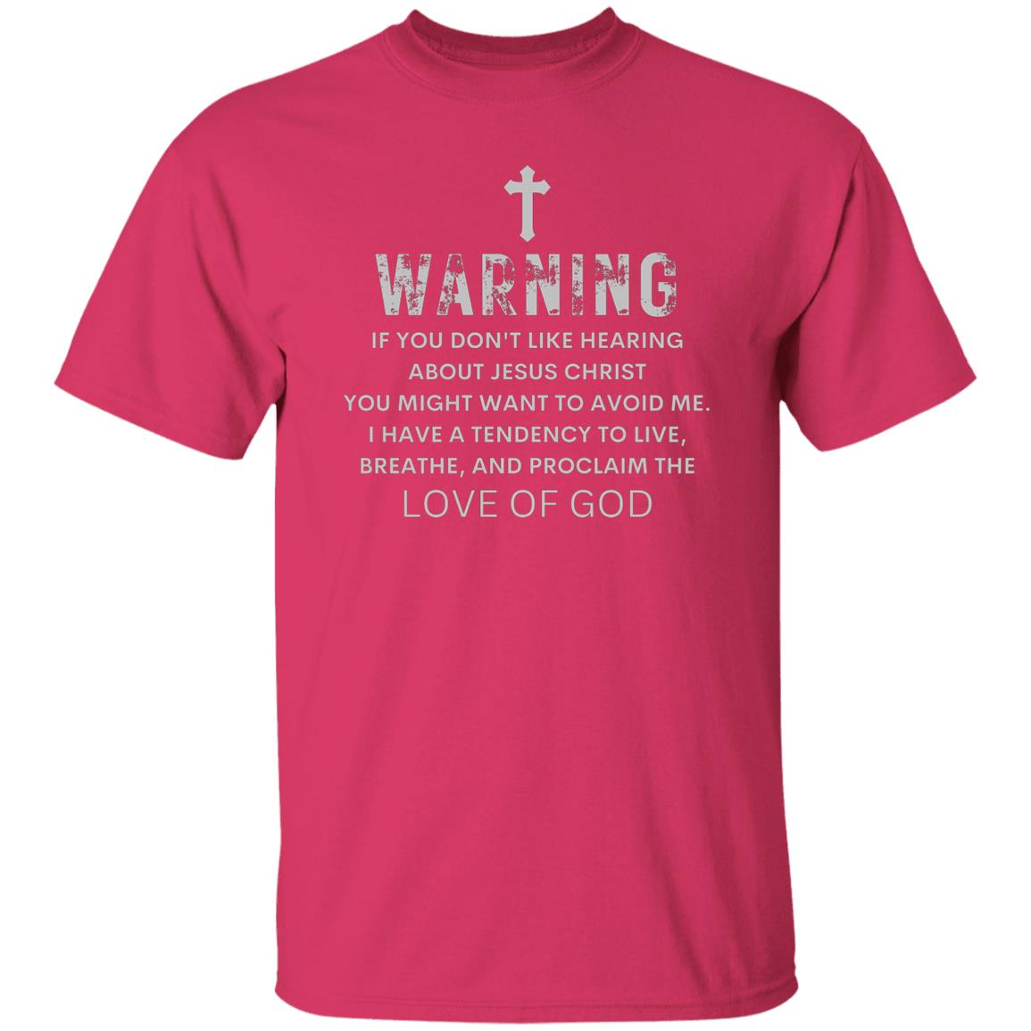 Jesus Warning Shirt