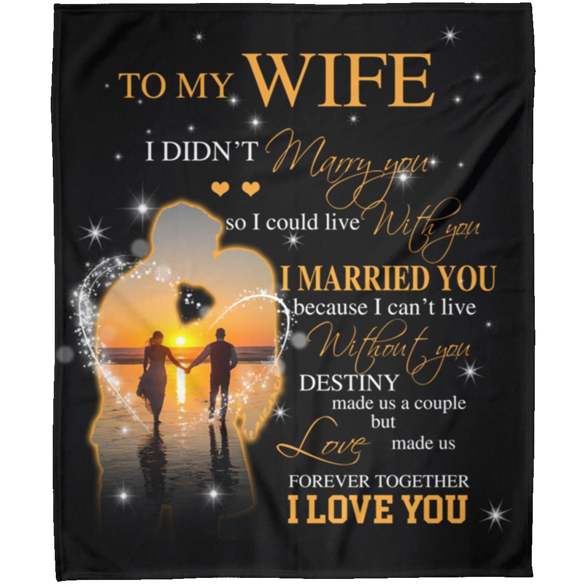 Forever Together Sunset Blanket