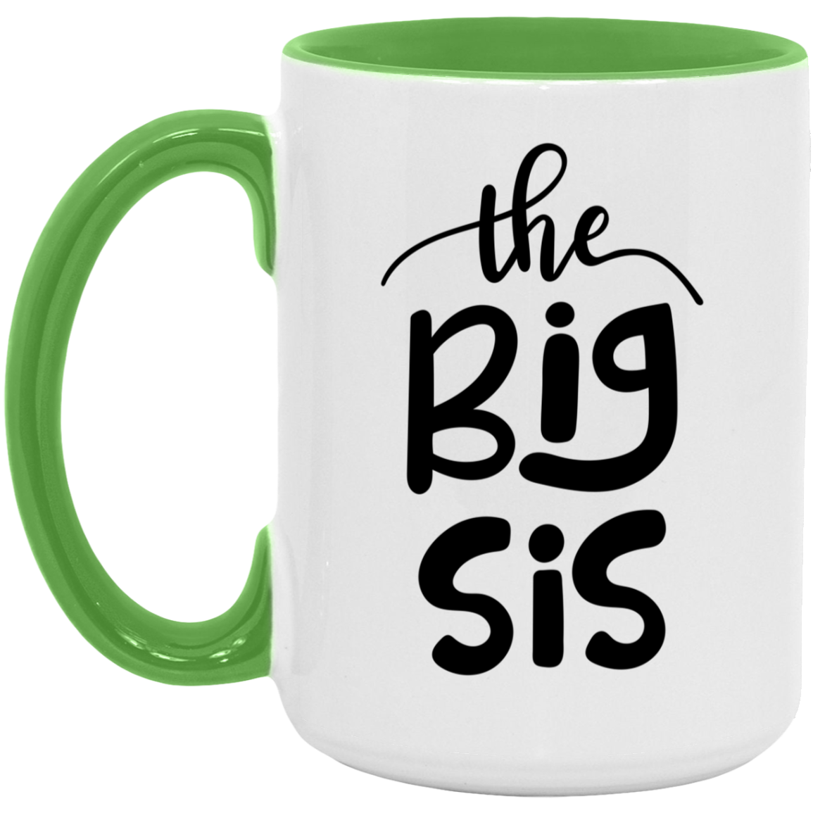 Big Sis Mug - Gift to Big Sister From Bother or Sister