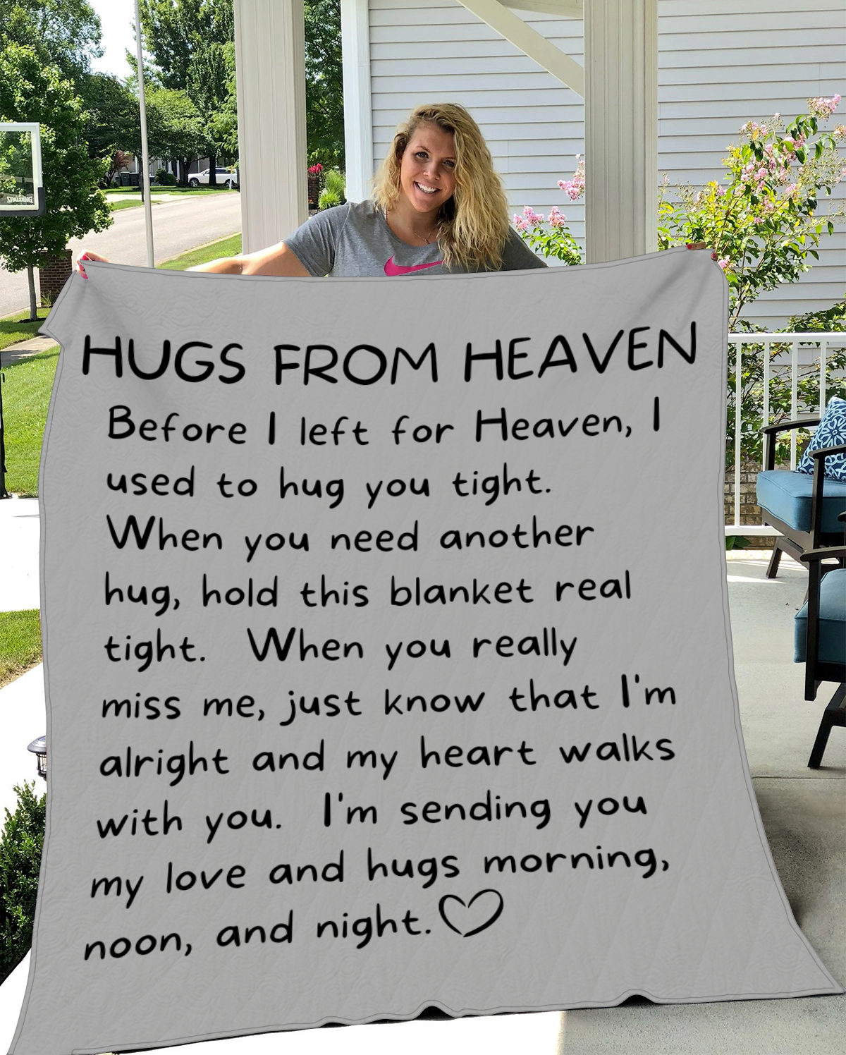 Hugs From Heaven Blanket 50x60