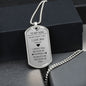 Forget Dog Tag Necklace
