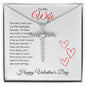 Gift For Wife | CZ Cross Necklace - Life Changed