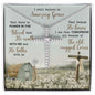 Gift For Her | CZ Cross Necklace - Amazing Grace