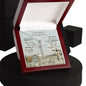 Gift For Her | CZ Cross Necklace - Amazing Grace