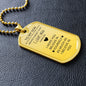 Forget Dog Tag Necklace