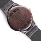 Gift For My Man | Engraved Wooden Watch - I Love You