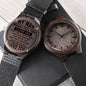 Gift For My Man | Engraved Wooden Watch - The Best Thing