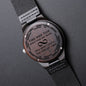 Gift For Him | Engraved Wooden Watch - End Of Time