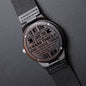 Gift For Son | Engraved Wooden Watch - Learn From Everything From Mom