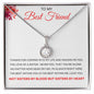 Gift For Best Friend | Love Of A Sister Eternal Hope Necklace