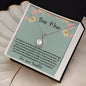 Gift For Mom | Unending Support Eternal Hope Necklace From Daughter