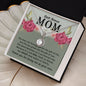 Gift For Bonus Mom | Heart Makes Us Family Eternal Hope Necklace