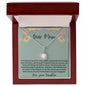 Gift For Mom | Unending Support Eternal Hope Necklace From Daughter