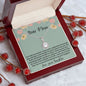 Gift For Mom | Unending Support Eternal Hope Necklace From Daughter