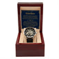 Braver Stronger Smarter Loved Openwork Watch