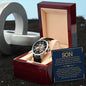 Braver Stronger Smarter Loved Openwork Watch