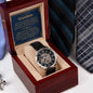 Braver Stronger Smarter Loved Openwork Watch