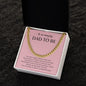 Gift For Dad To Be | Cuban Link Chain - Amazing Dad Pink