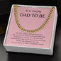 Gift For Dad To Be | Cuban Link Chain - Amazing Dad Pink