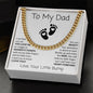 Gift For Dad To Be | Cuban Link Chain - Are You Ready