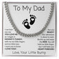 Gift For Dad To Be | Cuban Link Chain - Are You Ready
